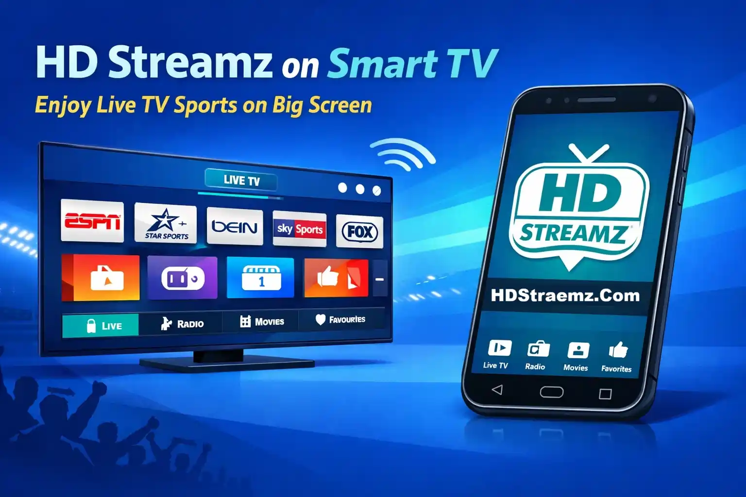 HD Streamz on Smart TV