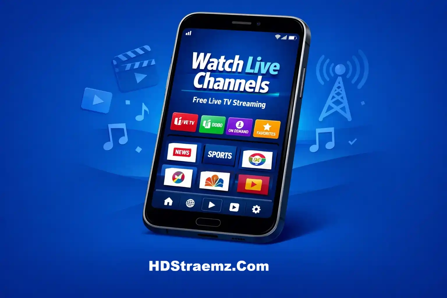 Watch Live Channels on Android